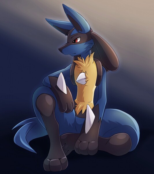 Shiny Lucario by Tyrnn -- Fur Affinity [dot] net