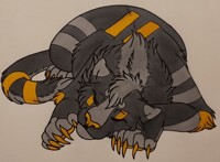 Sleeping catbear