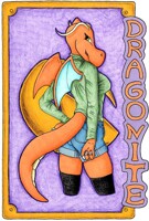 Dragonite Fursuit Badge