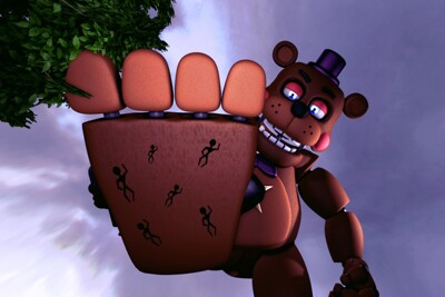 Withered Freddy feet by 3nz0 -- Fur Affinity [dot] net