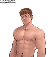 Muscle growth animation of Hikaru by Rio_dEyez by BrawnAnimations -- Fur  Affinity [dot] net