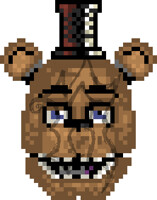 Pixel FNaF 4 Heads (Pay for Use) by Noxious-Croww -- Fur Affinity [dot] net