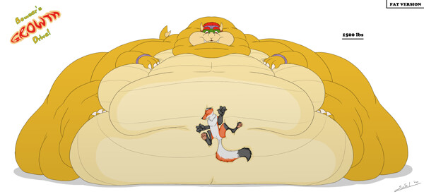 HIJOKE 🐉 on X: I fattened up movie Bowser