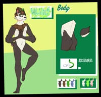 Shiba's ref. sheet (SFW) [C]