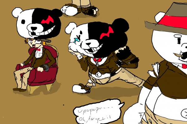 Professor Monokuma Remastered by pandachuyah -- Fur Affinity