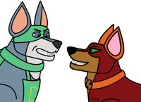 dynomutt vs superthug mutt