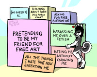 The things I hate but also I don't