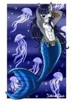 (c) (MerMay) Maku, the Handsome Merwolf