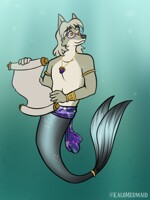 c) (MerMay) 'Part of my World' by Masterofwolves99 -- Fur Affinity