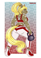 Quarantine workout with Jock Queen