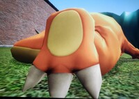 Sleepy charizard paw