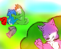 "...loyalty problems, more like it."