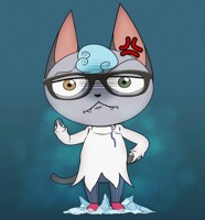 (Jojo X animal crossing) Ghiaccio+Raymond #1