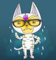 (Jojo X animal crossing) Ghiaccio+Raymond #2