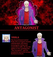Viola, the Demon Lord of Pride