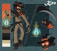 Commission Kro the Scarecrow Ref Sheet V2