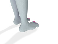 Berri Feet Close Up 3D 6