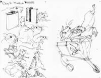 Sketch - Inktober 2019 - Mindless