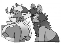 Forehead Smooch! (By Cherivinca)