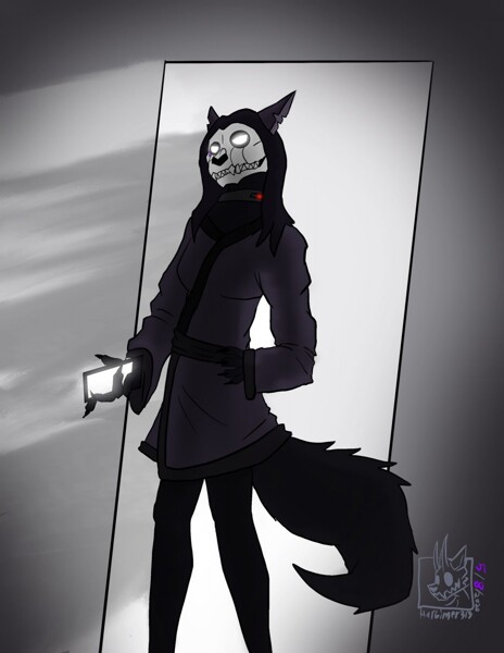 Yuki (SCP-1471-A-96) halfbody artwork by Hyperactive Lemur — Weasyl