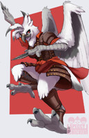 [Commission] She comin' to kick your ass.