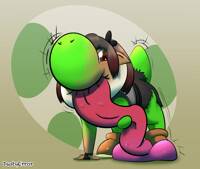 Yoshi got your tongue?