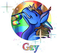 (Com) Hydriegous Gay Pride Badge