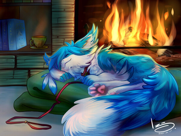The heart of the fire by foxapm -- Fur Affinity [dot] net