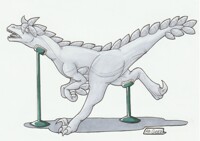 Commission: He Belongs in a Museum!
