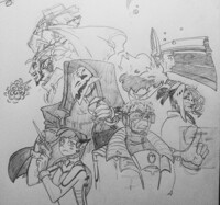 Deep space AU