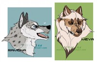 personal art \\ Ramona & Meva