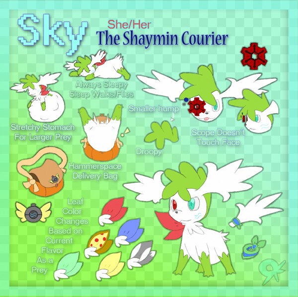 Shiny Shaymin (Sky) Vore by KoreyRiera2 -- Fur Affinity [dot] net