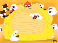 Bowser powered by the Boos!