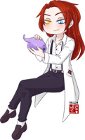 Dr. Andromeda with Blob Umby
