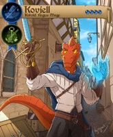 Koviell character card by Nyhgault