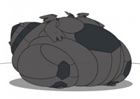 Female Zekrom Sudden blubber up 3/4