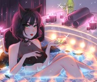 Relaxing Jacuzzi YCH for Kat-chan~