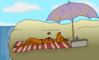 Kinnianne Relaxing