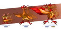 Vyshyvana Dex - Chikyling, Rosteen and Roostclaw