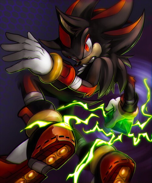 Shadow the hedgehog fan art