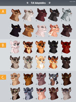 TLK Female Adoptables #1 - CLOSED