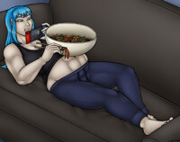 COM - Alyssa Lounging