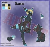 Adopt #23: Shiny Umbreon Femboy (CLOSED)