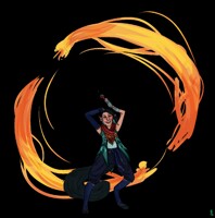Fire Dancer Pixel