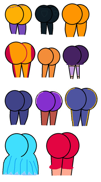 The Booty Of Female Brawlers Updated By Cenker Fur Affinity Dot Net - pam brawl stars thicc