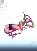Frieza taking a nap...