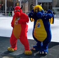 Make a (dragon) pose!