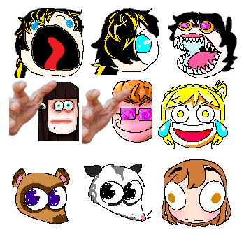 Cursed Emoji Stickers by Risadinha -- Fur Affinity [dot] net