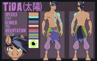 Tida Reference Sheet 2020 (Clothed)