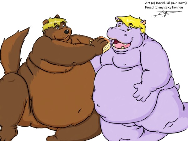 Haha the Animatronic Hippo by TheFoxPrince11 -- Fur Affinity [dot] net